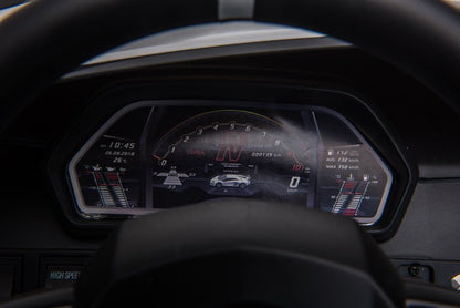 Elektrické auto Lamborghini Aventador na akumulátor – bílé