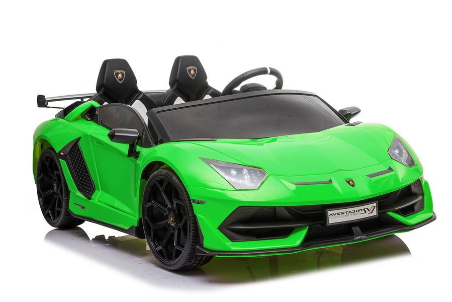 Elektrické auto Lamborghini Aventador – na akumulator | zelené