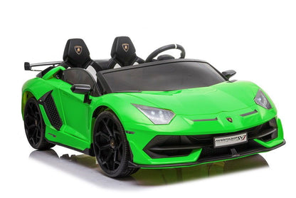 Elektrické auto Lamborghini Aventador – na akumulator | zelené