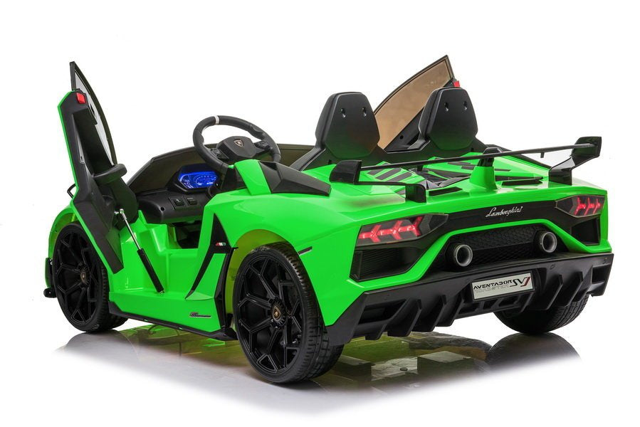 Elektrické auto Lamborghini Aventador – na akumulator | zelené