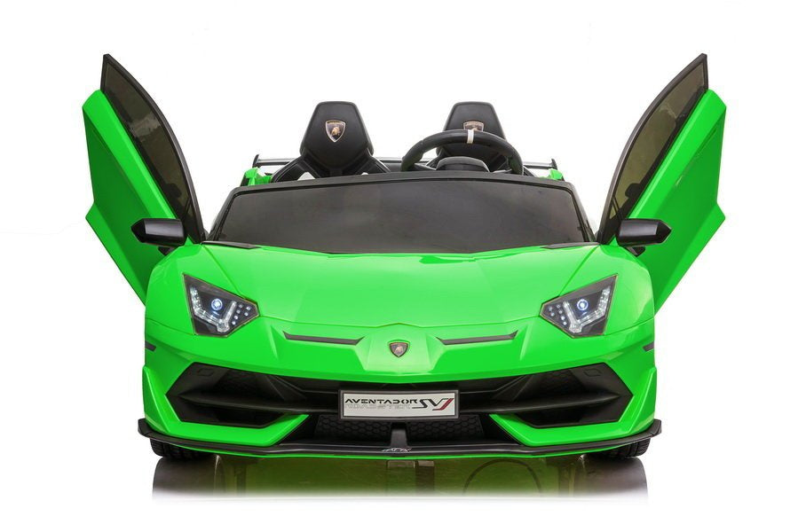 Elektrické auto Lamborghini Aventador – na akumulator | zelené