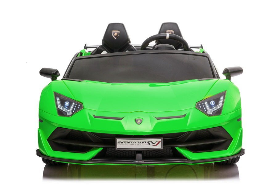 Elektrické auto Lamborghini Aventador – na akumulator | zelené