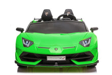 Elektrické auto Lamborghini Aventador – na akumulator | zelené
