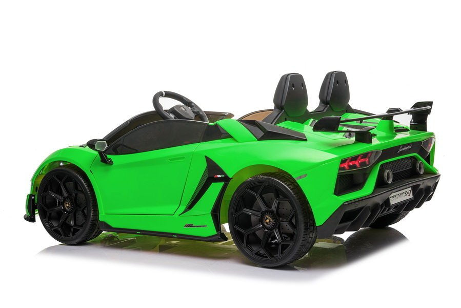 Elektrické auto Lamborghini Aventador – na akumulator | zelené