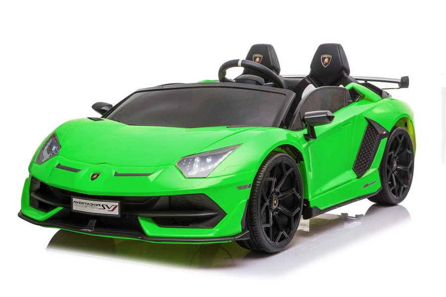 Elektrické auto Lamborghini Aventador – na akumulator | zelené