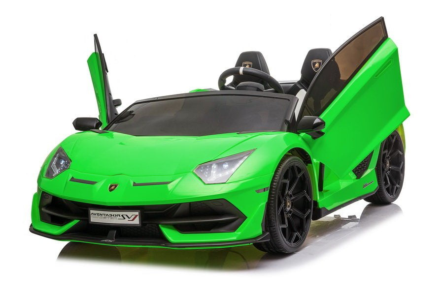 Elektrické auto Lamborghini Aventador – na akumulator | zelené