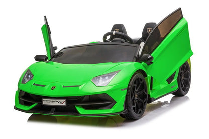 Elektrické auto Lamborghini Aventador – na akumulator | zelené