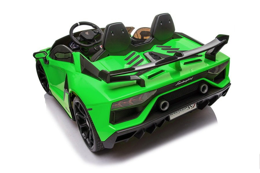 Elektrické auto Lamborghini Aventador – na akumulator | zelené