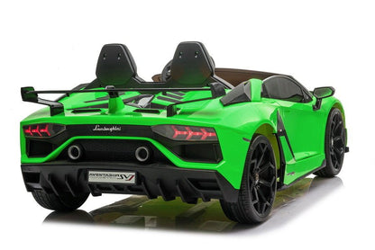 Elektrické auto Lamborghini Aventador – na akumulator | zelené