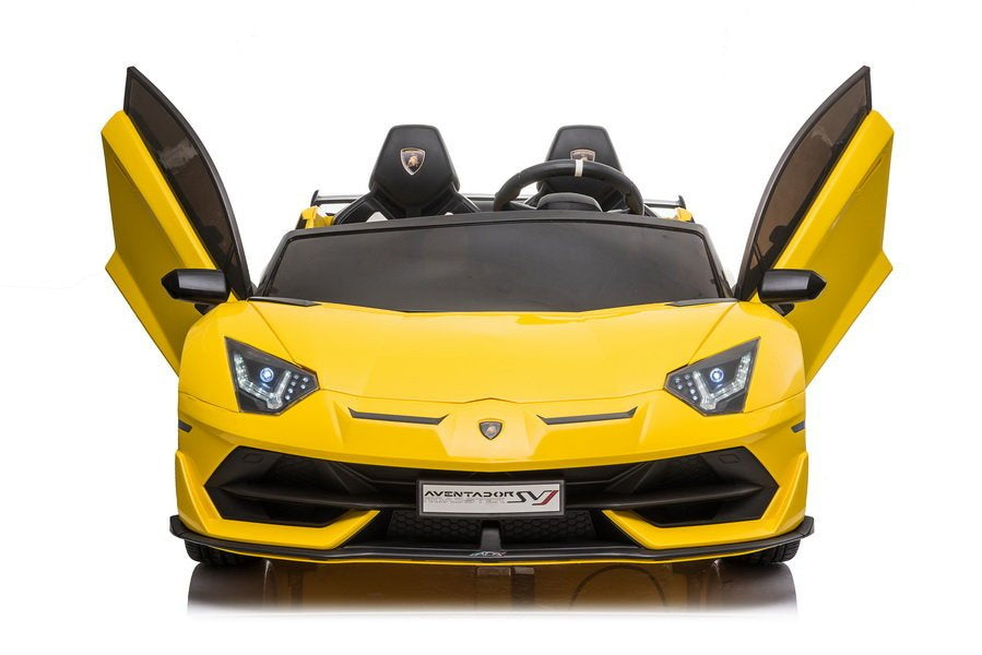 Elektrické auto Lamborghini Aventador – s dálkovým ovládáním | žluté