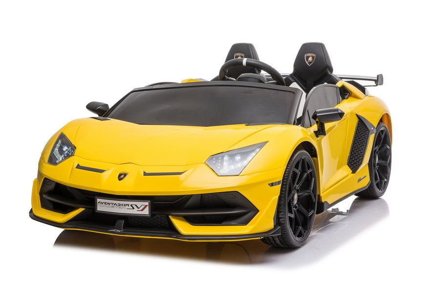 Elektrické auto Lamborghini Aventador – s dálkovým ovládáním | žluté