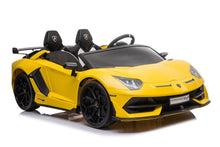 Elektrické auto Lamborghini Aventador – s dálkovým ovládáním | žluté