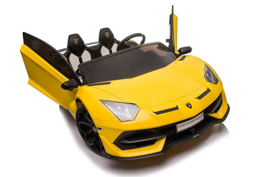 Elektrické auto Lamborghini Aventador – s dálkovým ovládáním | žluté