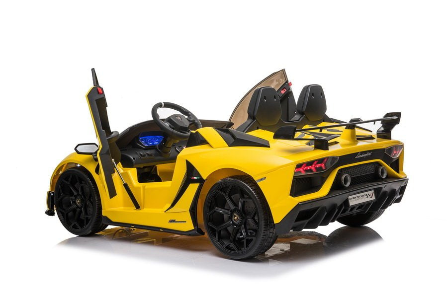 Elektrické auto Lamborghini Aventador – s dálkovým ovládáním | žluté