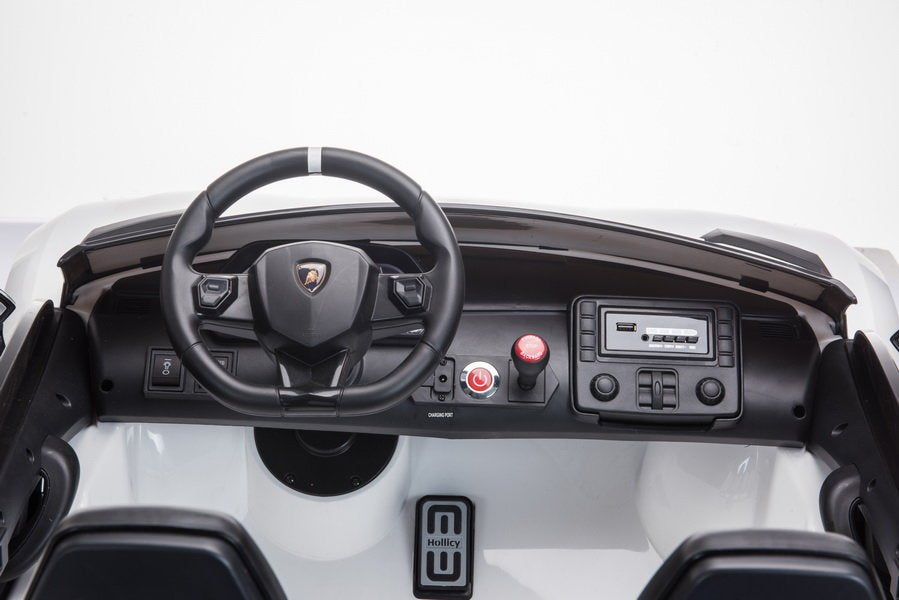 Elektrické auto Lamborghini Aventador – s dálkovým ovládáním | žluté