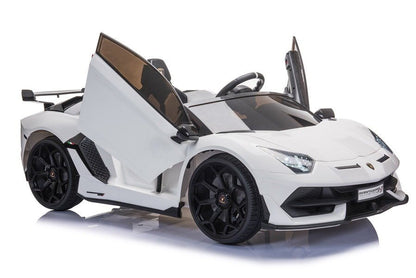 Elektrické auto Lamborghini Aventador SX2028 – bílé | dětské