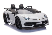 Elektrické auto Lamborghini Aventador SX2028 – bílé | dětské