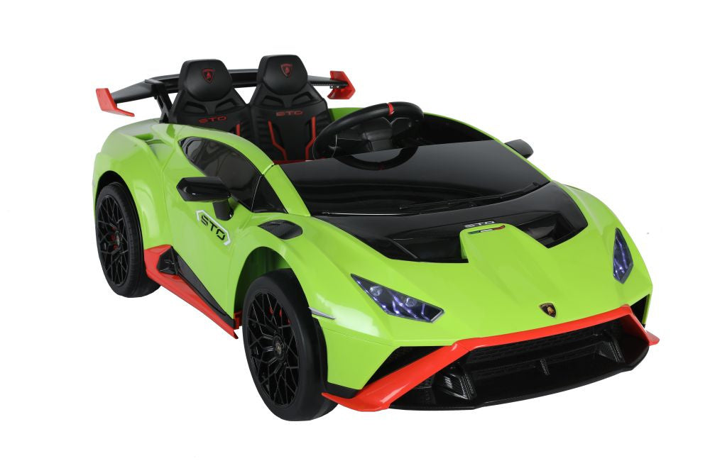 Elektrické auto Lamborghini STO DRIFT zelené
