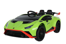 Elektrické auto Lamborghini STO DRIFT zelené