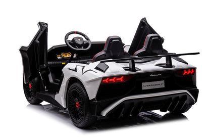 Elektrické auto Lamborghini XXL 24V – bezuhlíkový | bílé