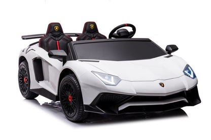 Elektrické auto Lamborghini XXL 24V – bezuhlíkový | bílé