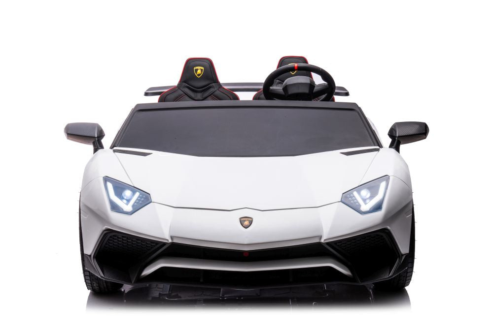 Elektrické auto Lamborghini XXL 24V – bezuhlíkový | bílé