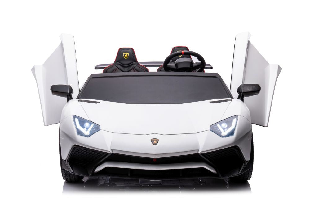 Elektrické auto Lamborghini XXL 24V – bezuhlíkový | bílé