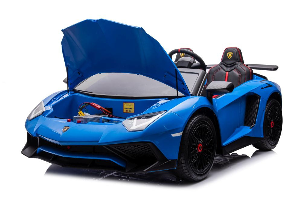 Elektrické auto Lamborghini XXL 24V – bezuhlíkový | modré