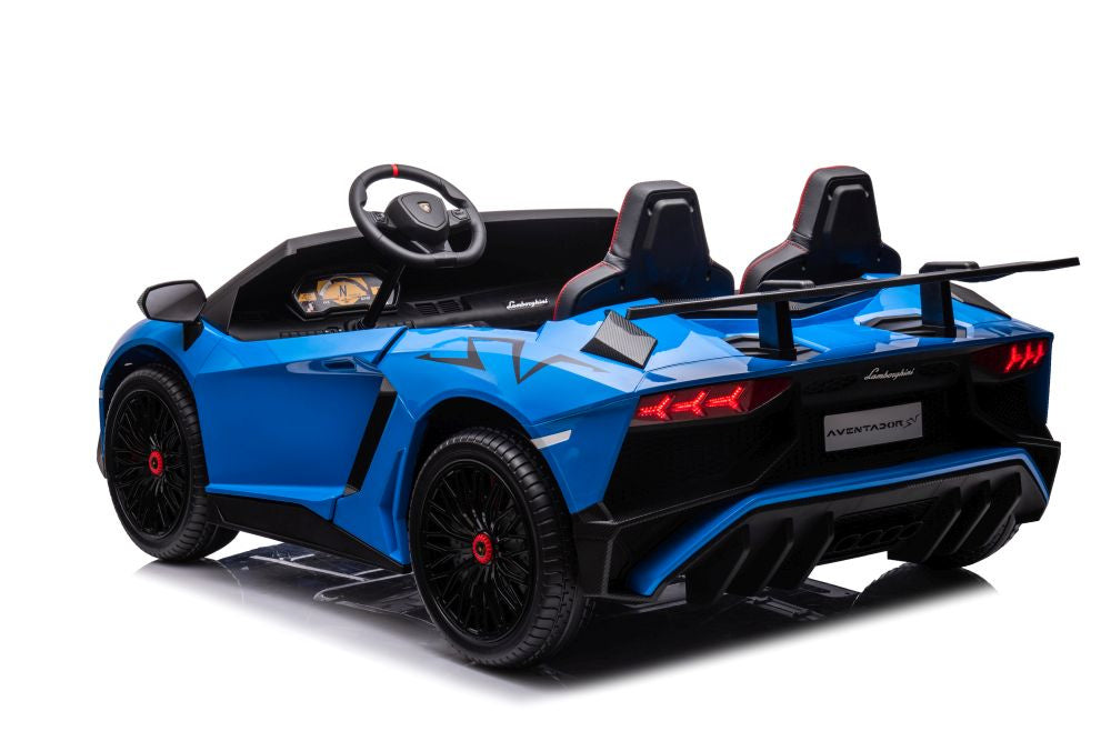 Elektrické auto Lamborghini XXL 24V – bezuhlíkový | modré