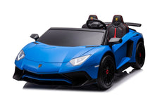 Elektrické auto Lamborghini XXL 24V – bezuhlíkový | modré