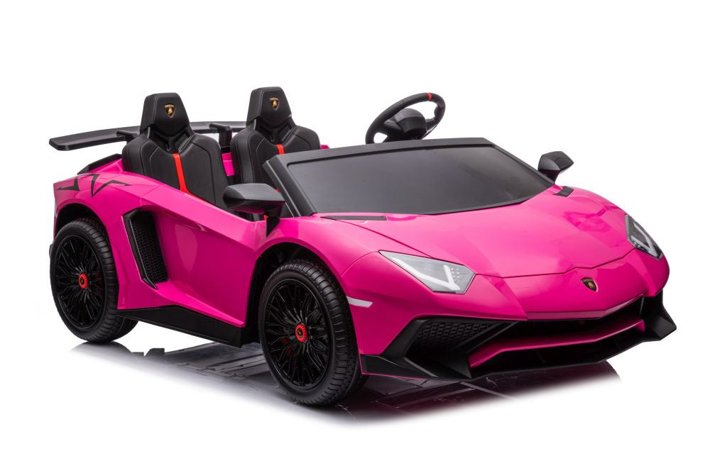 Elektrické auto Lamborghini XXL 24V – bezuhlíkový | růžové