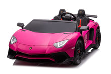Elektrické auto Lamborghini XXL 24V – bezuhlíkový | růžové