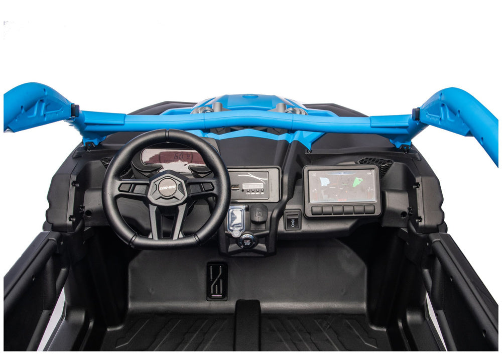 Elektrické auto Maverick CAN-AM Turbo RS modré – 24V