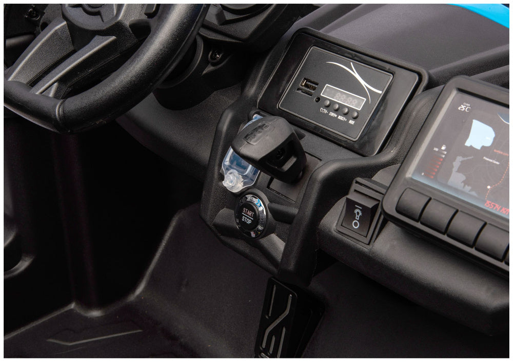 Elektrické auto Maverick CAN-AM Turbo RS modré – 24V