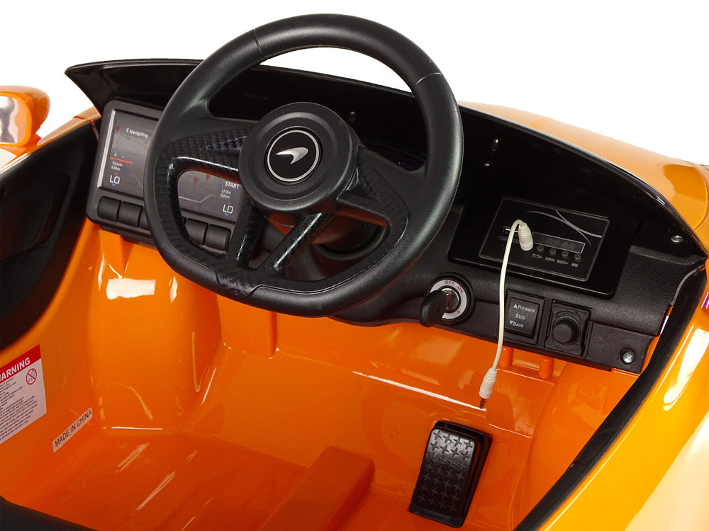 Elektrické auto McLaren GT 12V lakované oranžové