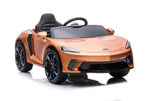 Elektrické auto McLaren GT 12V zlaté lakované
