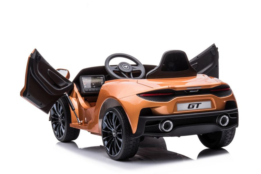 Elektrické auto McLaren GT 12V zlaté lakované