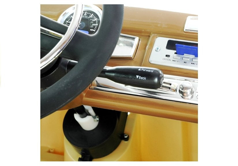 Elektrické auto Mercedes 300S s dálkovým ovládáním béžové