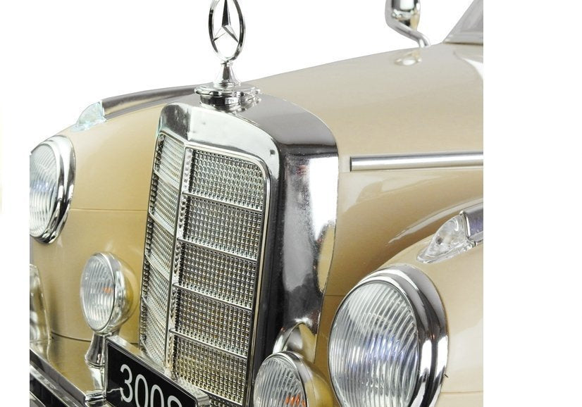 Elektrické auto Mercedes 300S s dálkovým ovládáním béžové