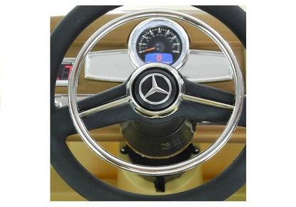 Elektrické auto Mercedes 300S s dálkovým ovládáním béžové