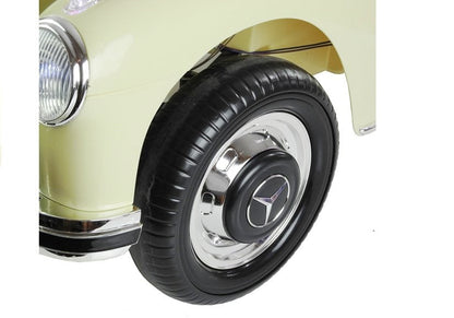 Elektrické auto Mercedes 300S s dálkovým ovládáním béžové