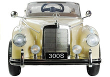 Elektrické auto Mercedes 300S s dálkovým ovládáním béžové