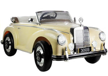 Elektrické auto Mercedes 300S s dálkovým ovládáním béžové