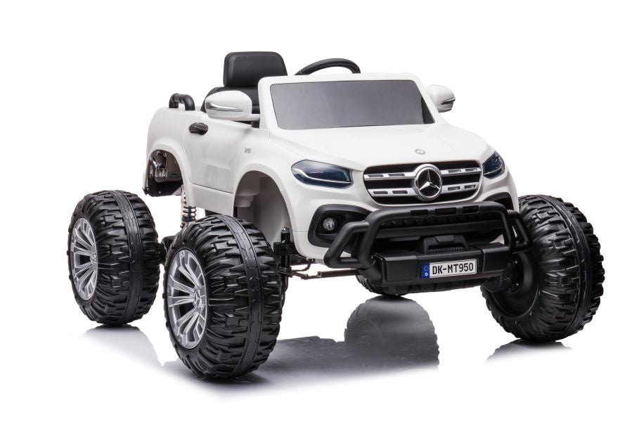 Elektrické auto Mercedes 4x4 na akumulátor DK MT950 bílé