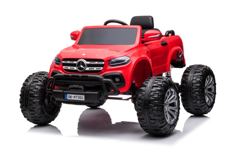 Elektrické auto Mercedes 4x4 na akumulátor – DK MT950 červené