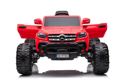 Elektrické auto Mercedes 4x4 na akumulátor – DK MT950 červené