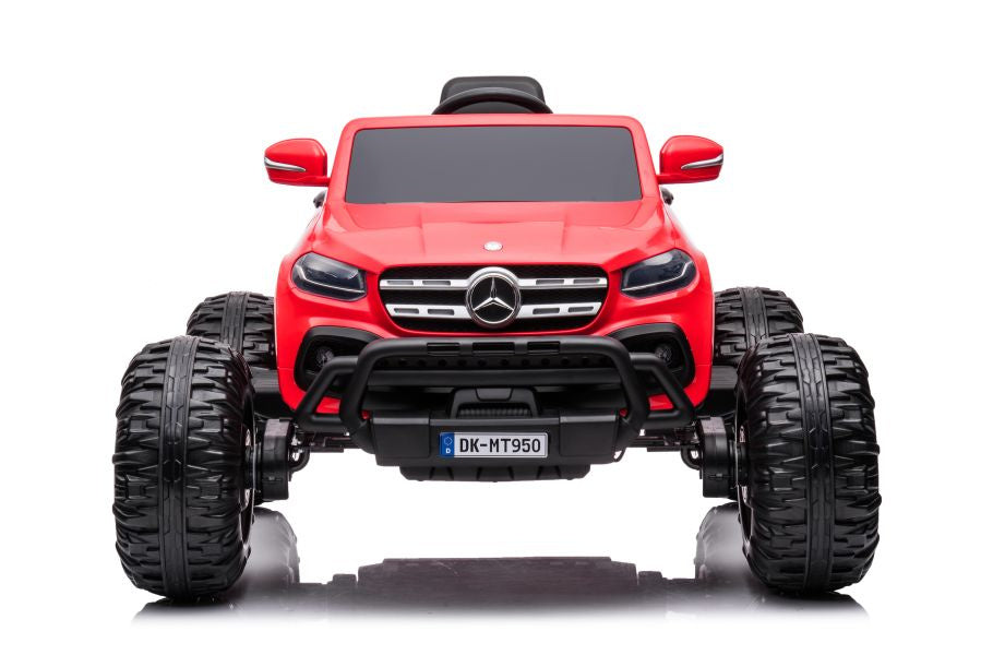 Elektrické auto Mercedes 4x4 na akumulátor – DK MT950 červené
