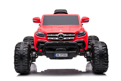 Elektrické auto Mercedes 4x4 na akumulátor – DK MT950 červené