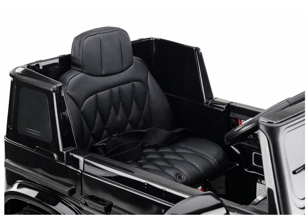 Elektrické auto Mercedes AMG G 63 černé lakované pro děti