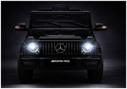Elektrické auto Mercedes AMG G 63 černé lakované pro děti